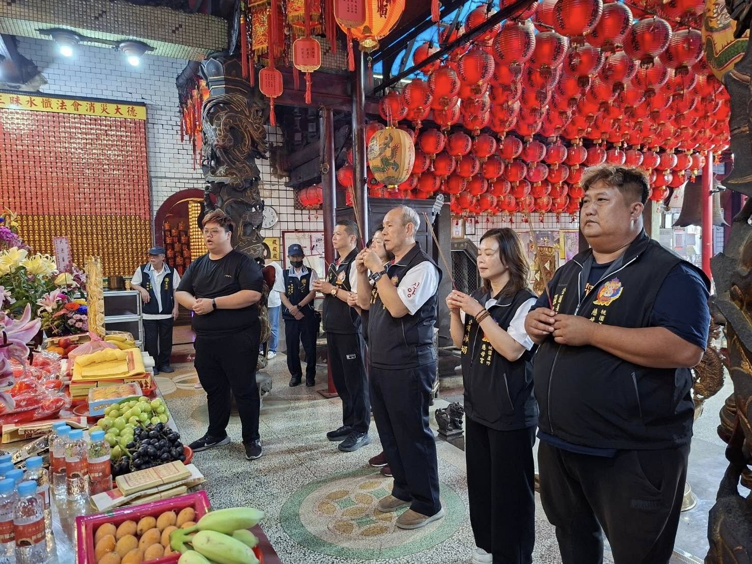 濟德宮歡迎桃園蘆竹慈母宮蒞臨參香