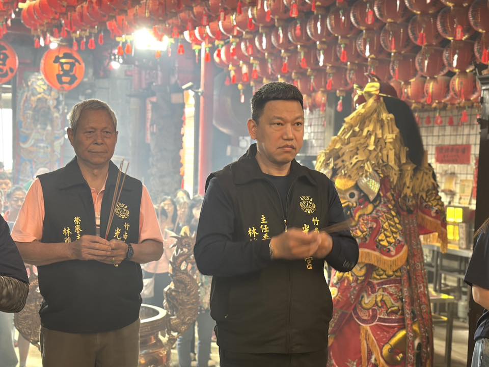 歡迎竹南港墘光明宮蒞臨參香