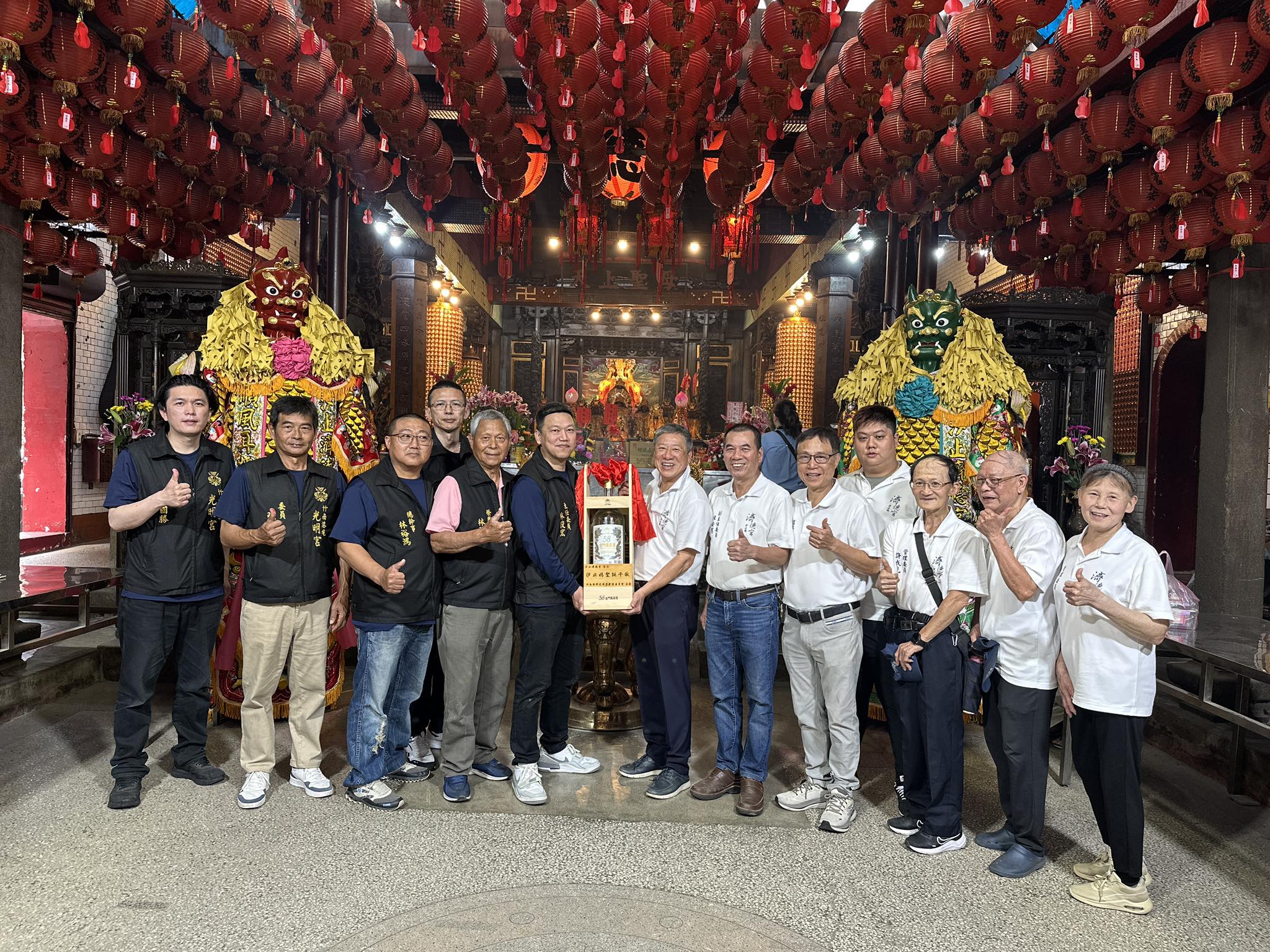 歡迎竹南港墘光明宮蒞臨參香