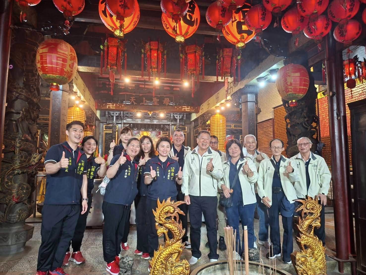 歡迎 板橋 鎮龍宮 濟家團隊 蒞臨汐止濟德宮參訪交流